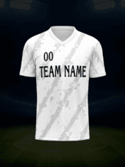 Custom Club Football Training Jersey Breathable Quick Dry Polyester 3D Sublimation Embroidery Team Name Number Match Short Tops - Image 5