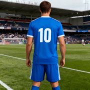 Custom Football Shirt Print Name Number Soccer Wear Quick Drying Soccer Jersey Polyester Breathable Men Sports Football Jersey - Image 2