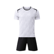 Custom Quick Drying Football Uniform Designs Blank Breathable Soccer Jerseys - Image 5