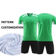 Custom 100% Polyester Football Jersey for Adults Breathable Soccer Uniform Quick Dry Print Name Number Blank Team - Image 4
