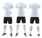 Men's Game Team Uniforms Children's Football Sports Clothes Short Sleeved Football Training Football Jersey - Image 5