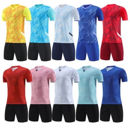Men's Game Team Uniforms Children's Football Sports Clothes Short Sleeved Football Training Football Jersey