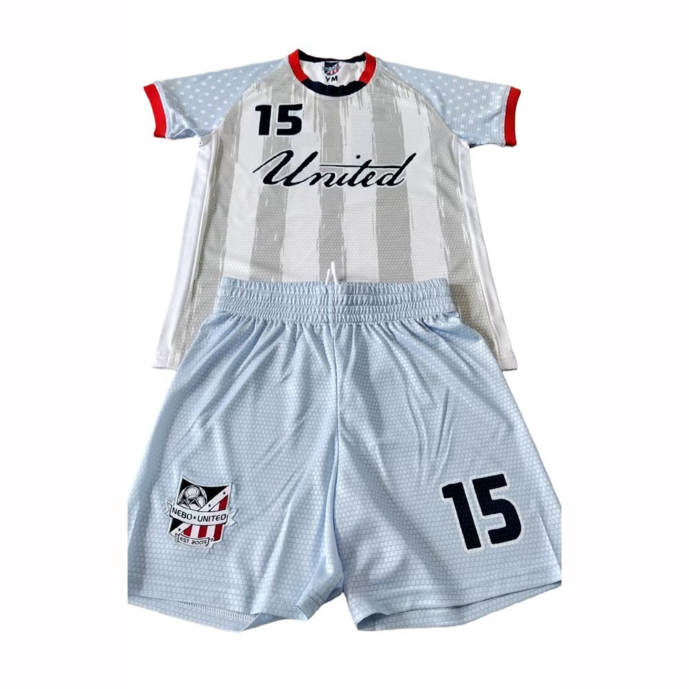 H9b93e9e060d2456eae0ff6bfc54aa76dr.jpg Customize Soccer Jersey Quick Dry V Neck O Neck Soccer Jersey Football Jersey Shorts OEM Service Football Wear - Image 1