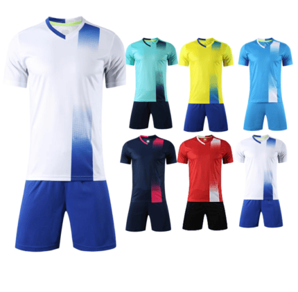 Hot New Arrival Customizable Football & Soccer Training Tops Shorts Cheap Sports Jerseys Name Logo Team Club Design Set Style