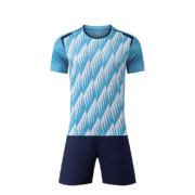 Custom Quick Drying Football Uniform Designs Blank Breathable Soccer Jerseys - Image 6