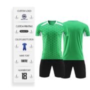Custom 100% Polyester Football Jersey for Adults Breathable Soccer Uniform Quick Dry Print Name Number Blank Team - Image 5